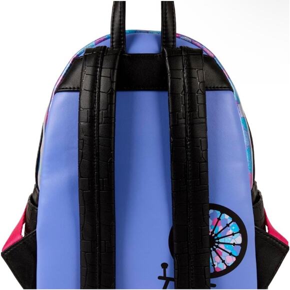 Loungefly Disney Princess Stained Glass Sleeping Beauty Aurora Mini Backpack NWT - Picture 4 of 6